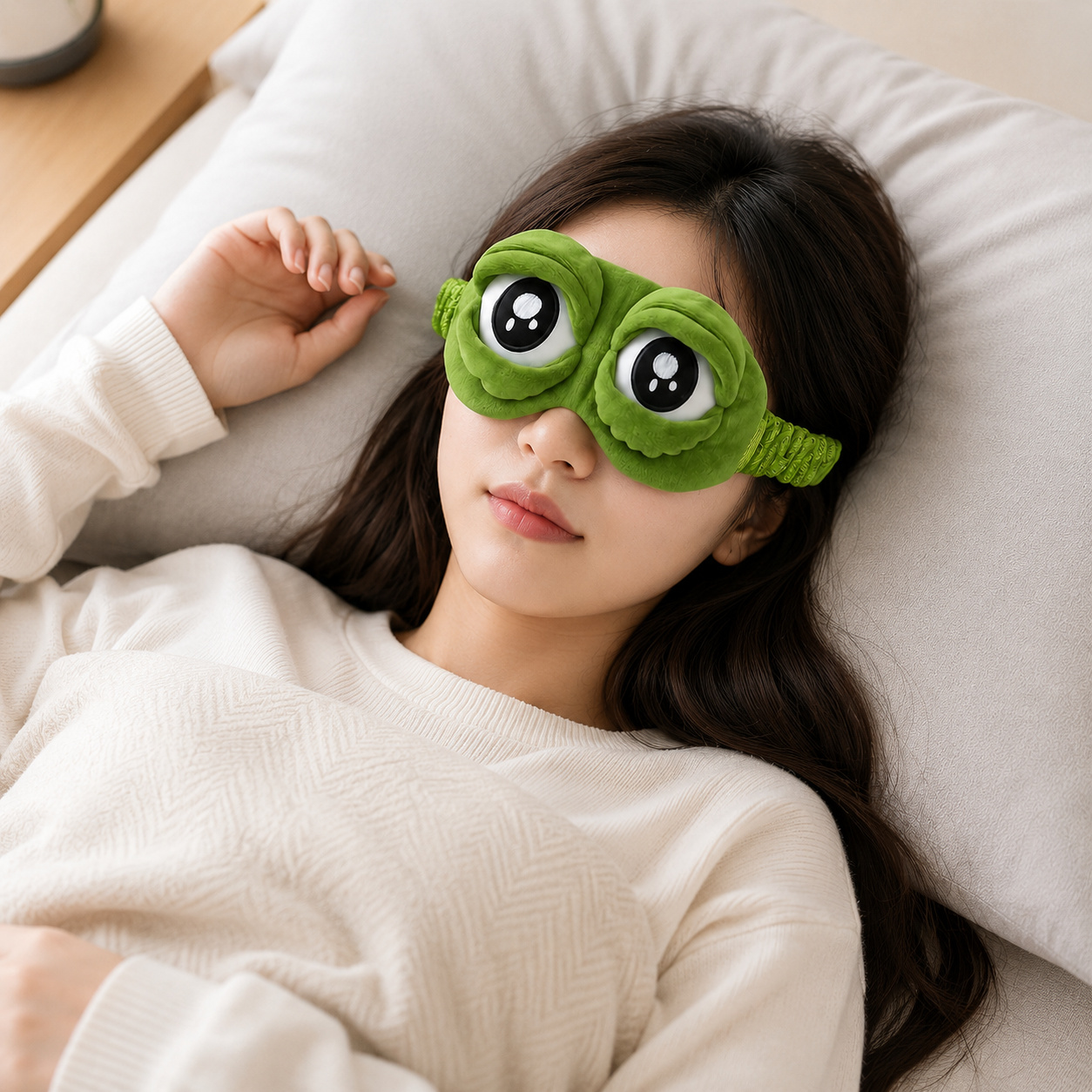 Sleep Eye Mask 3D - Cute frog eye mask | 3D