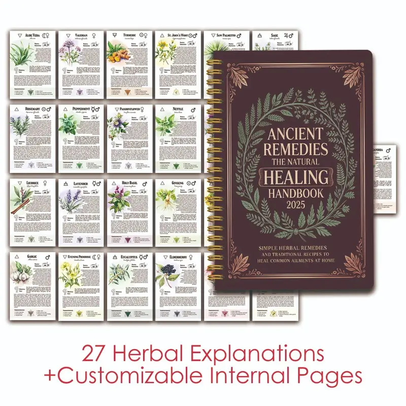 Health & Wellness Junior Premium Adjustable Arm Sling - Natural Remedies Handbook with Ancient Cures