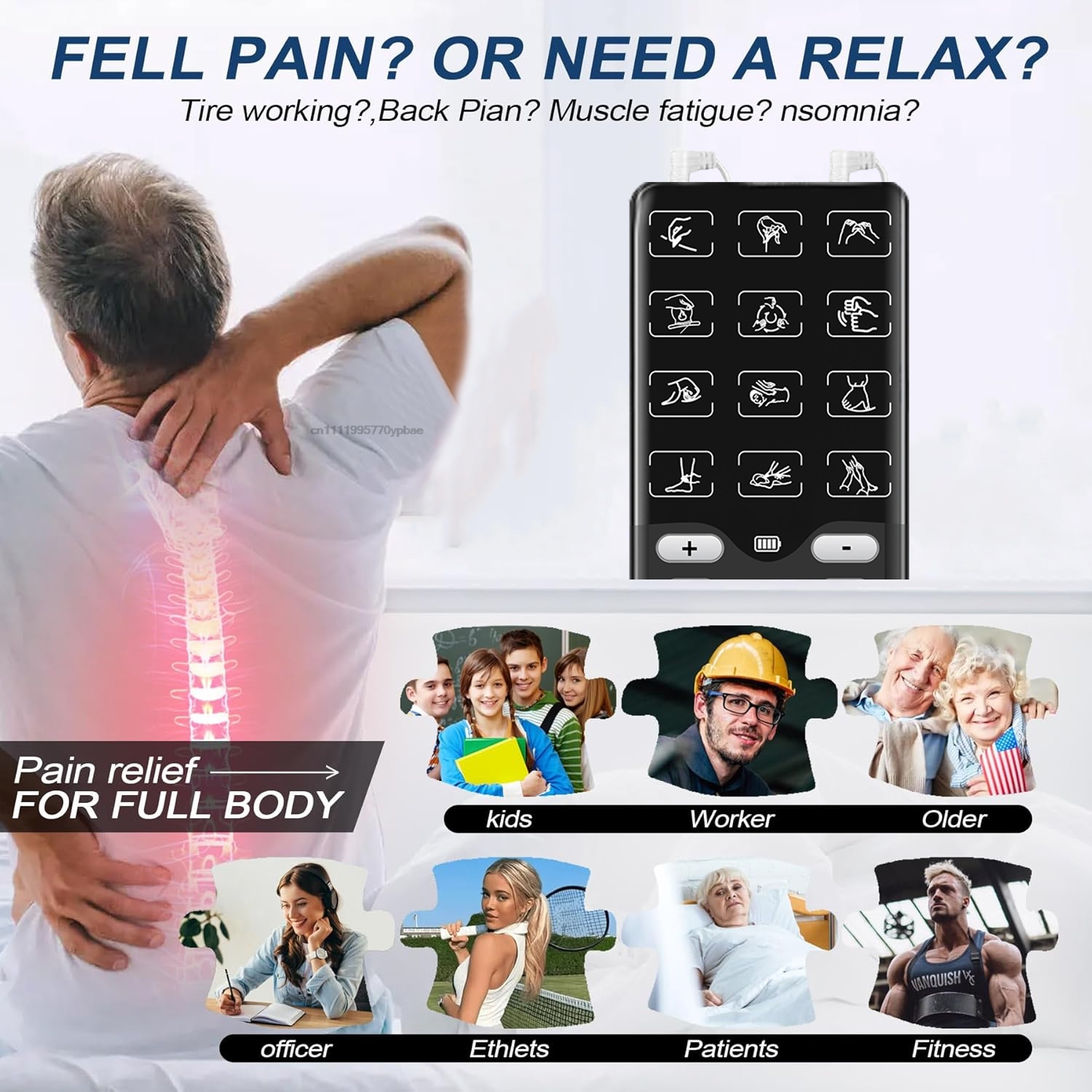 TENS-EMS Unit Muscle Stimulato - Tens Pain Relief Unit recensione e prezzo