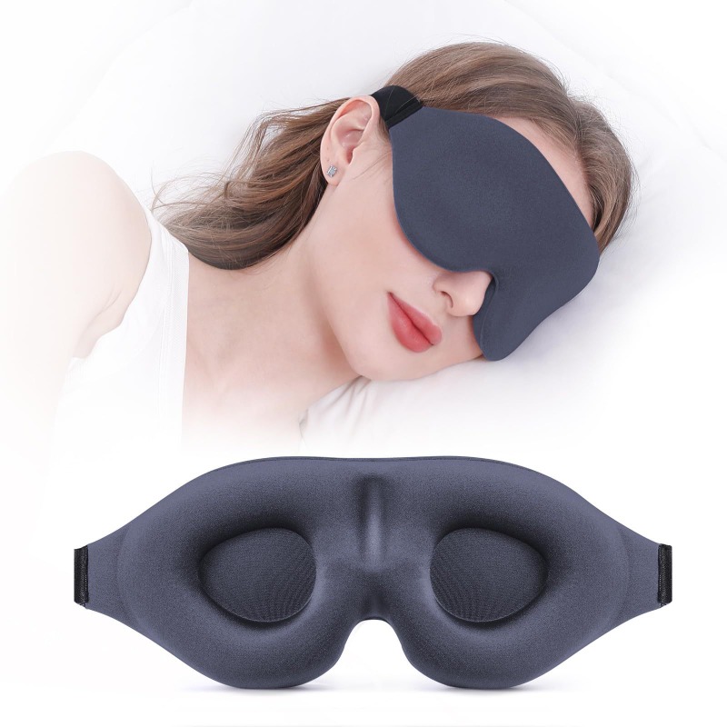 1pc 3D Contoured Sleep Mask Li - Sleep Eye Mask 3D recensione e prezzo