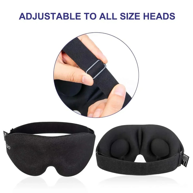 1pc 3D Contoured Sleep Mask Li - Sleep Eye Mask 3D recensione e prezzo