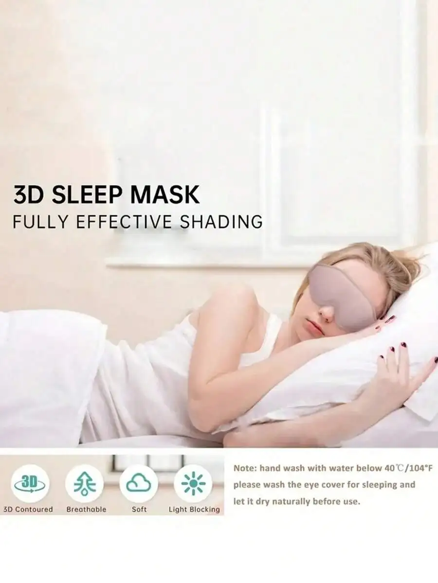 3D Silk Sleep Eye Mask Blackou - Sleep Eye Mask 3D recensione e prezzo