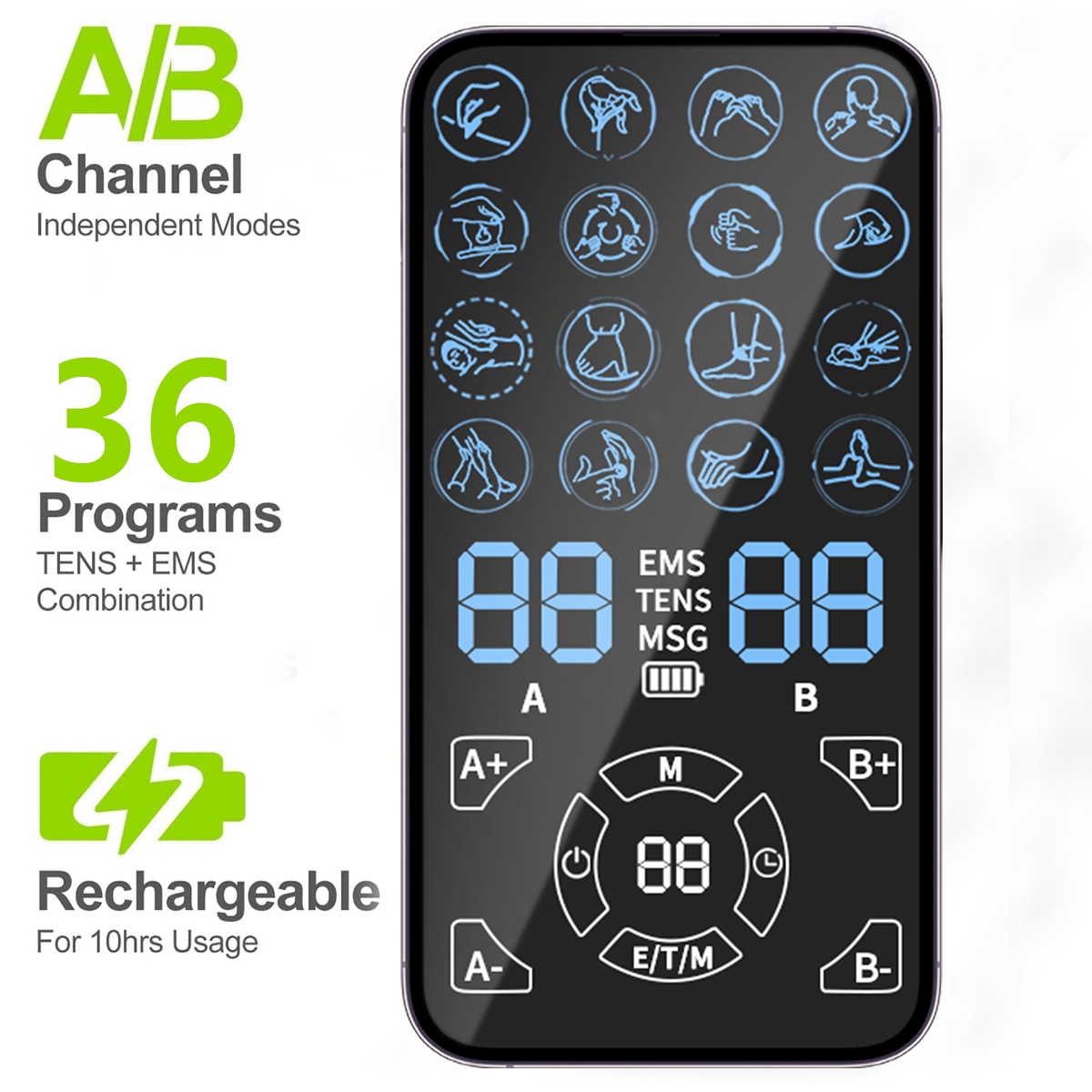 TENS Unit EMS Pain Relief Mass - Tens Pain Relief Unit recensione e prezzo