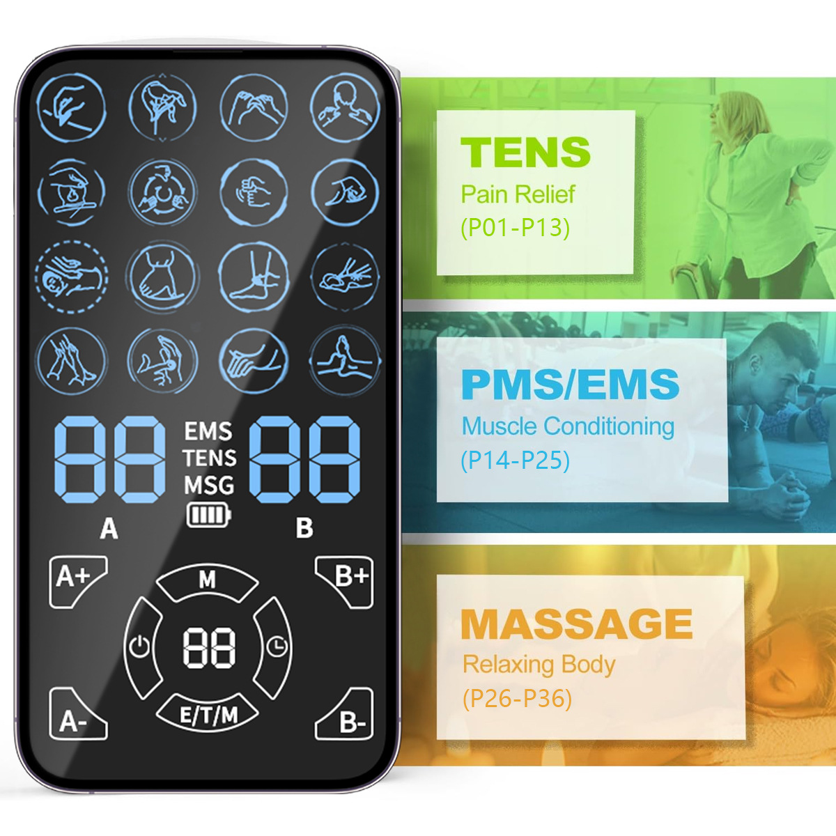 Pain Relief TENS Unit EMS Mass - Tens Pain Relief Unit recensione e prezzo