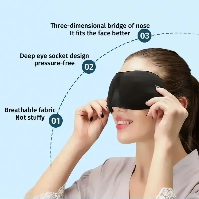 3D Contoured Sleep Mask for Me - Sleep Eye Mask 3D recensione e prezzo