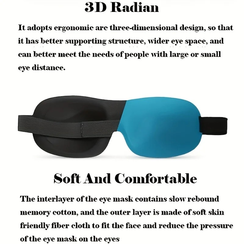 3D Stereoscopic Eye Mask for B - Sleep Eye Mask 3D recensione e prezzo