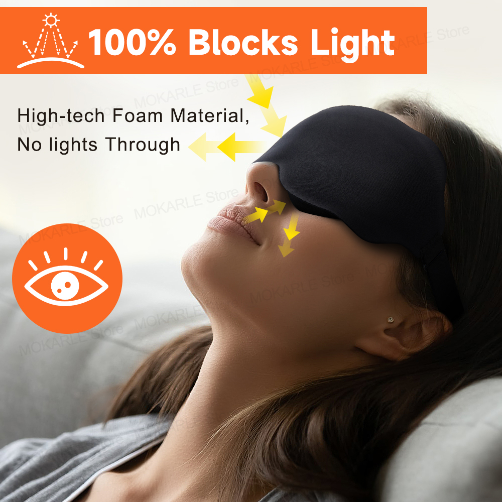 3D Sleeping Mask Block Out Lig - Sleep Eye Mask 3D recensione e prezzo