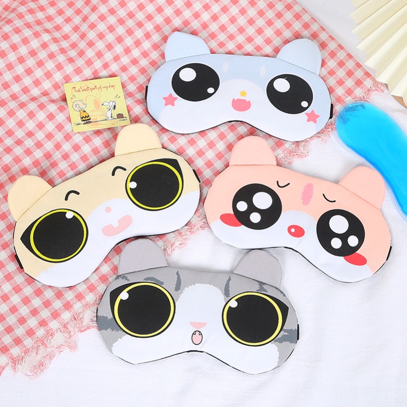 Cartoon Pattern Sleep Eye Mask - Sleep Eye Mask 3D recensione e prezzo
