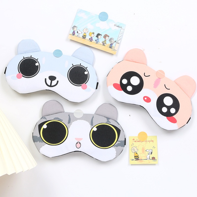 Cartoon Pattern Sleep Eye Mask - Sleep Eye Mask 3D recensione e prezzo