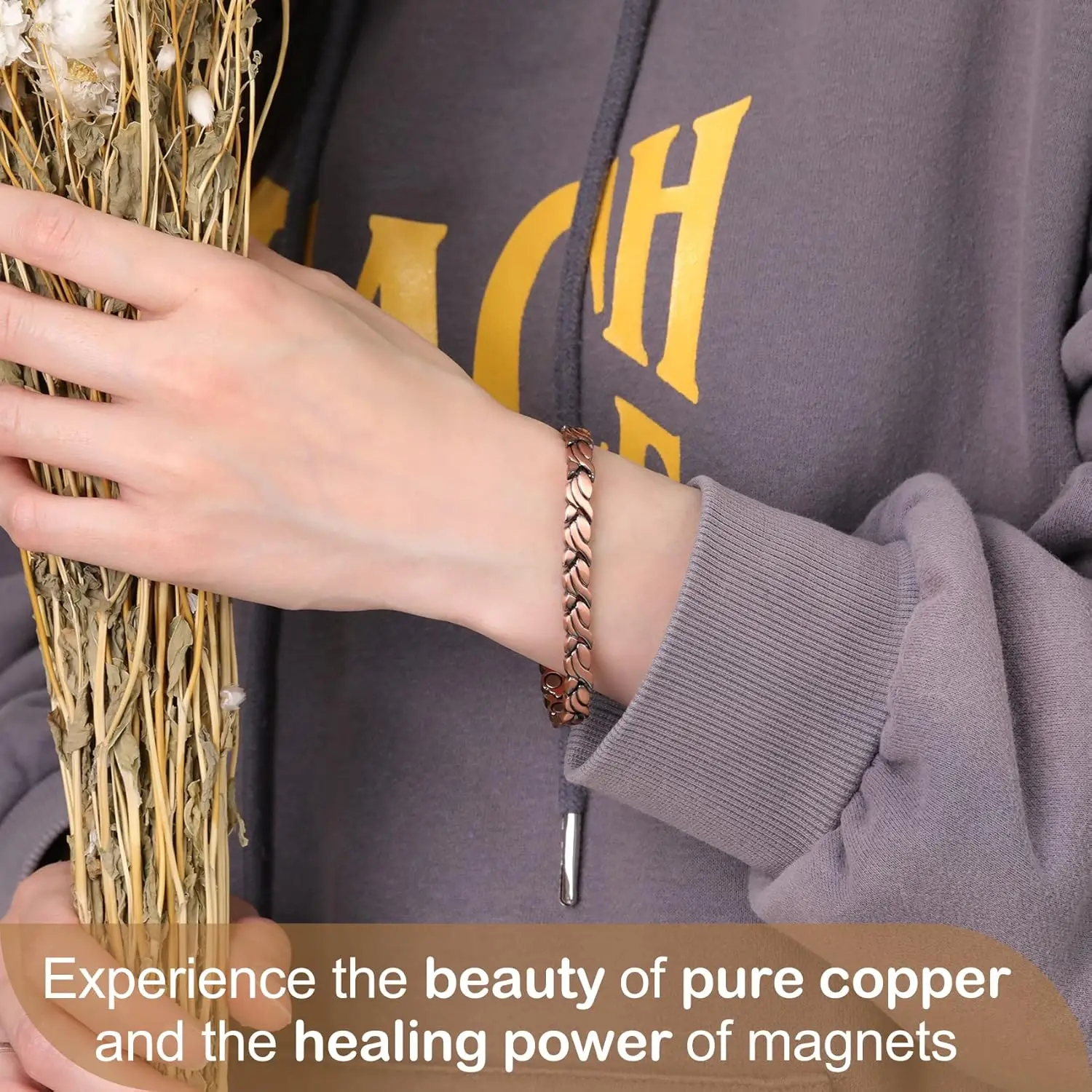 ARADOO Pure Copper Magnetic Br - Health Wellness Gifts Women recensione e prezzo