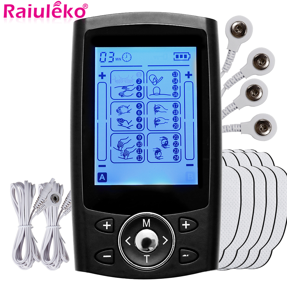24 Modes Tens Massager EMS Mus - Tens Pain Relief Unit recensione e prezzo