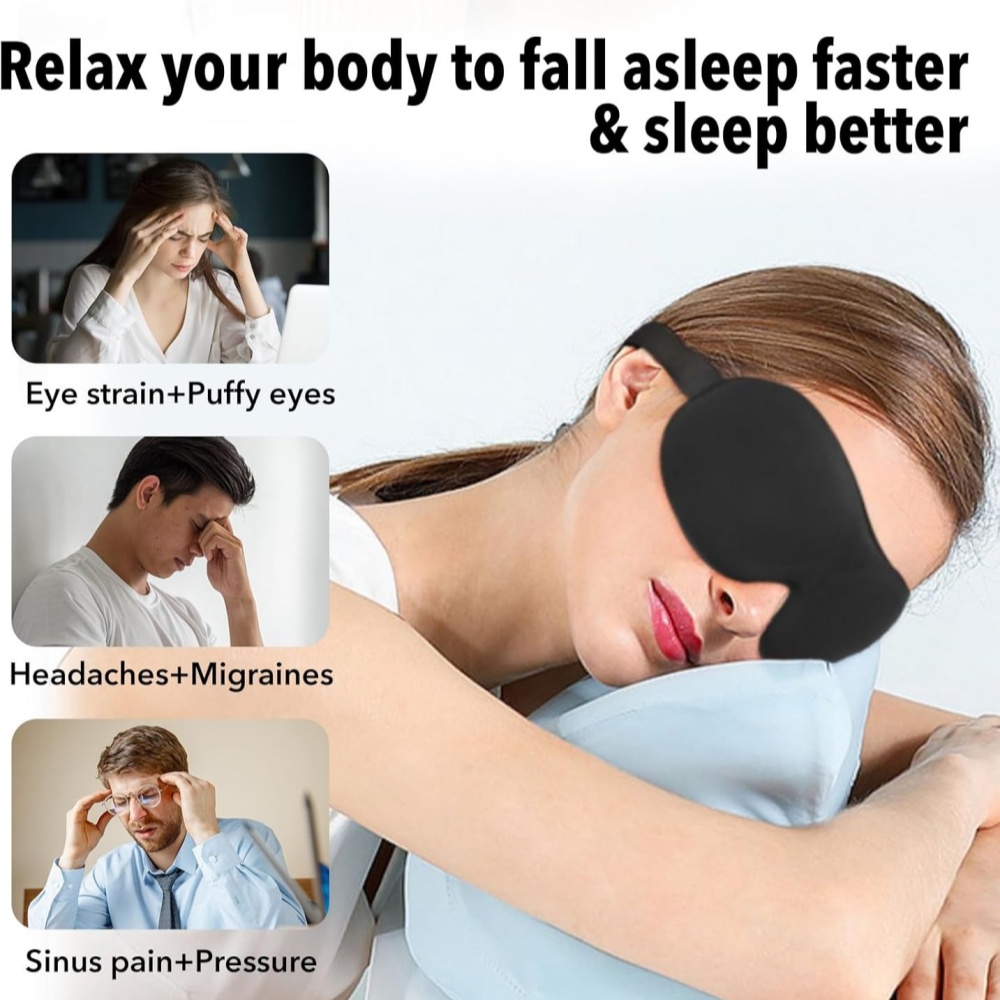 3D Sleep Mask Blindfold Sleepi - Sleep Eye Mask 3D recensione e prezzo